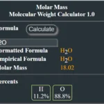 Online Molar Mass Calculator & Molecular Weight Free Online Molar Mass Calculator & Molecular Weight Free