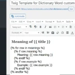 NP Twig as a front end for WordPress ACF: new & free plugin NP Twig as a front end for WordPress ACF: new & free plugin