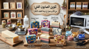 تلوين الصابون الفني: من قالب ممل إلى لوحة تخطف الأنظار!